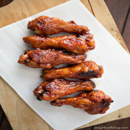 Chipotle Raspberry Chicken Wings