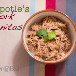 Chipotle's Pork Carnitas Copycat Recipe {Crock Pot}