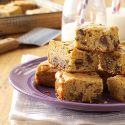 Chippy Blond Brownies Recipe