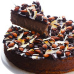 Chocolate Almond Cheesecake