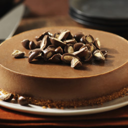 Chocolate-Almond Cheesecake
