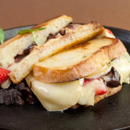 Chocolate and Brie Grilled Cheese