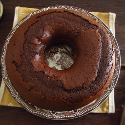 Chocolate and coffee cake