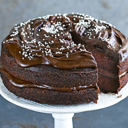 Chocolate avocado cake