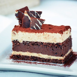 Chocolate Cake With Coffee Mousse