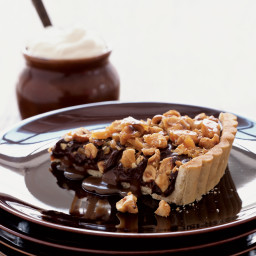 Chocolate-Caramel Hazelnut Tart