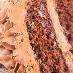 Chocolate Carrot Cake with Chocolate Cream Cheese Frosting