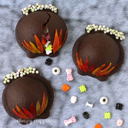 Chocolate Cauldron Cookies