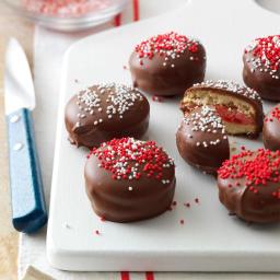 Chocolate-Cherry Sandwich Cookies