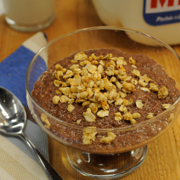 Chocolate Chia Breakfast Pudding