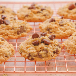 CHOCOLATE CHIP COCONUT OATMEAL COOKIES