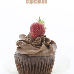 Chocolate Coconut Flour Cupcakes with Espresso Buttercream (Low Carb and Gl