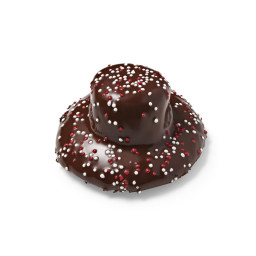Chocolate-Covered Marshmallow Top Hats