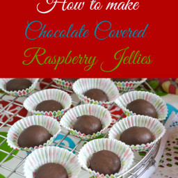 Chocolate Covered Raspberry Jellies Candy