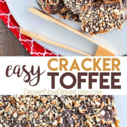 Chocolate Cracker Toffee