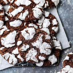 Chocolate Crinkle Cookies {Best Recipe}