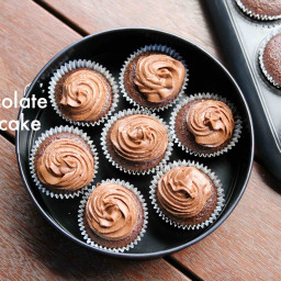 chocolate cup cake recipe | easy chocolate cupcake recipe | birthday cupcak