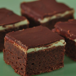 Chocolate Mint Brownies Recipe and Video