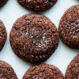 Chocolate-Molasses Cookies