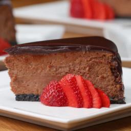 Chocolate Mousse Cheesecake Recipe by Tasty