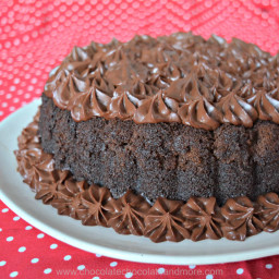 Chocolate Mousse Rum Cake