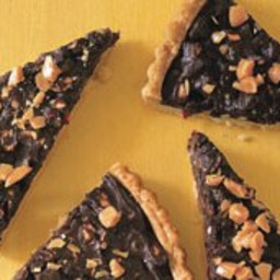 Chocolate-Nut Tart with Dried Fruit