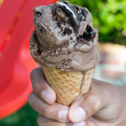 chocolate Oreo ice cream