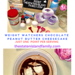 Chocolate Peanut Butter Cheesecake Recipe – WW FreeStyle 1 SmartPoint