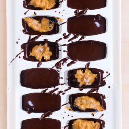 Chocolate Peanut Butter Cups - In An Ice Cube Tray!