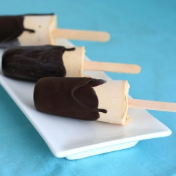 Chocolate Peanut Butter Low Carb Popsicles