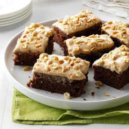 Chocolate-Peanut Butter Sheet Cake Recipe