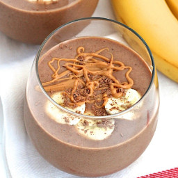 Chocolate Peanut Butter Smoothie from Best 100 Smoothies for Kids