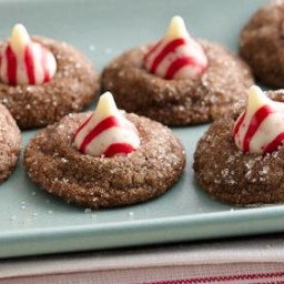Chocolate Peppermint Blossoms