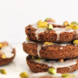Chocolate Pistachio Donuts (V and GF)