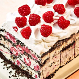 Chocolate-Raspberry Icebox Cake