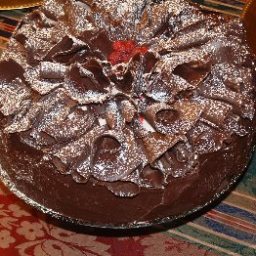 Chocolate Ruffle Cake Pt1
