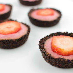 Chocolate Strawberry Tarts