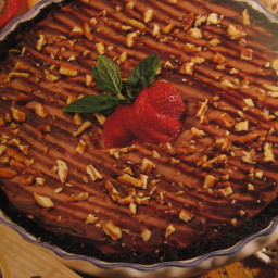 Chocolate Turtle Cheesecake