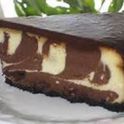 Chocolate Zebra Cheesecake