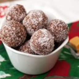 Chocolate, Coconut and Walnut Balls