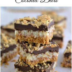 Chocolate Covered Coconut Bars