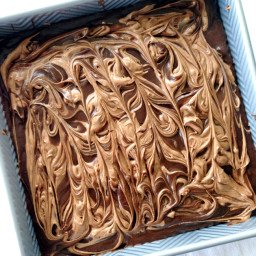 Chocolate Cream Cheese Swirl Brownies