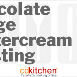 Chocolate Fudge Buttercream Frosting