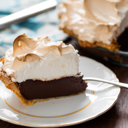 Chololate Cream Pie with Meringue