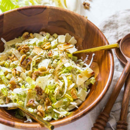 Chopped Endive and Romaine Salad