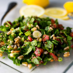 Chopped Herb Salad With Farro