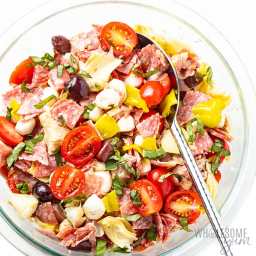 Chopped Italian Keto Antipasto Salad Recipe