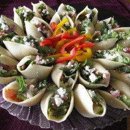 Chopped Salad Appetizer Shells