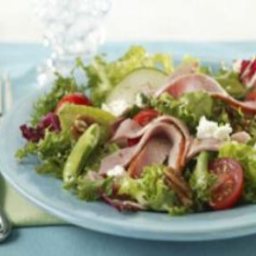 Chopped Salad with Ham and Goat Cheese