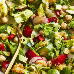 Chopped Salad with Preserved Lemon Dressing